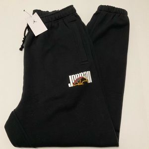 Jordan Black Fleece Pants